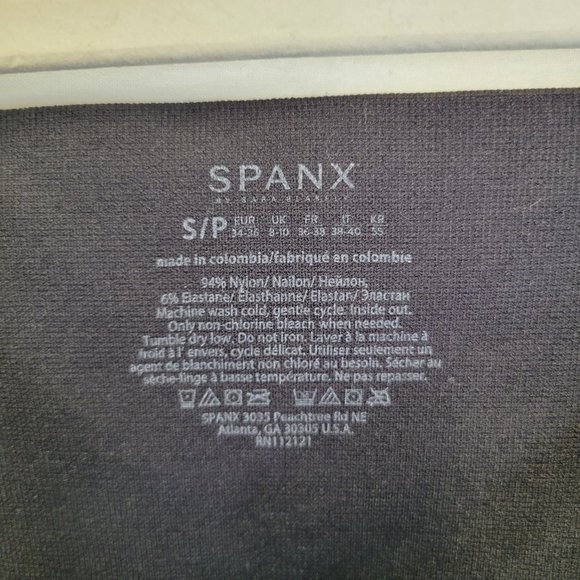 Spanx Women's Small Shapewear Leggings Black - Picture 5 of 5